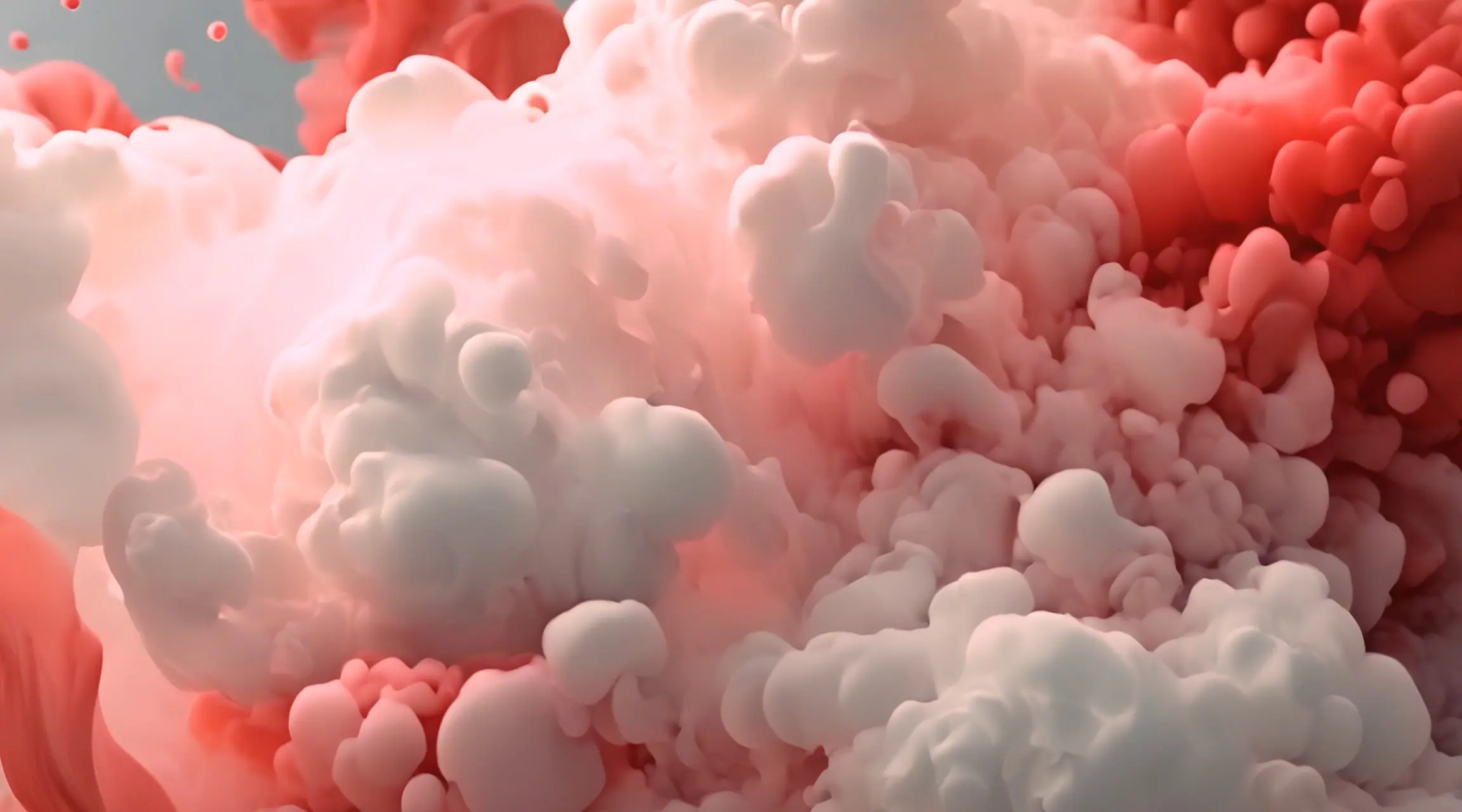 Abstract Cloud Serene Video Backdrop
